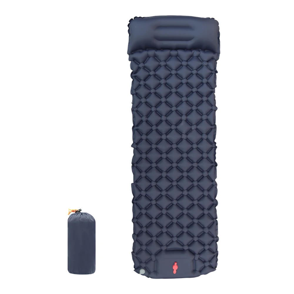 Matelas gonflable de camping avec oreiller intégré – Image 11