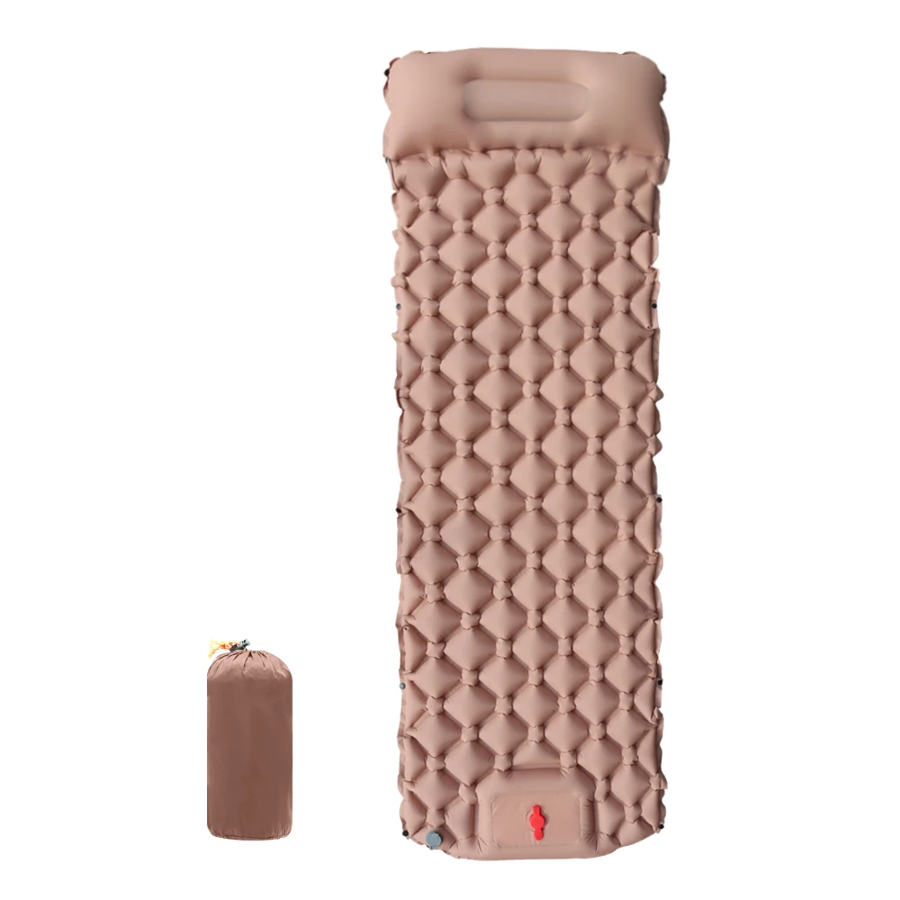 Matelas gonflable de camping avec oreiller intégré – Image 8
