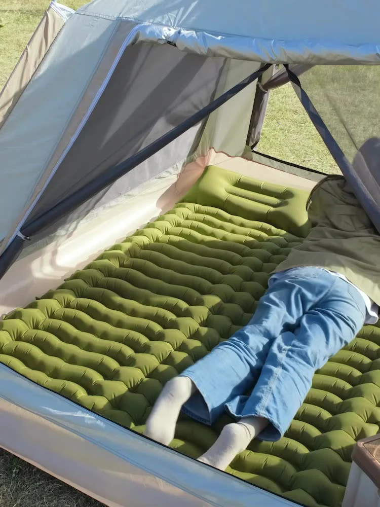 Matelas gonflable de camping 2 places – Image 6
