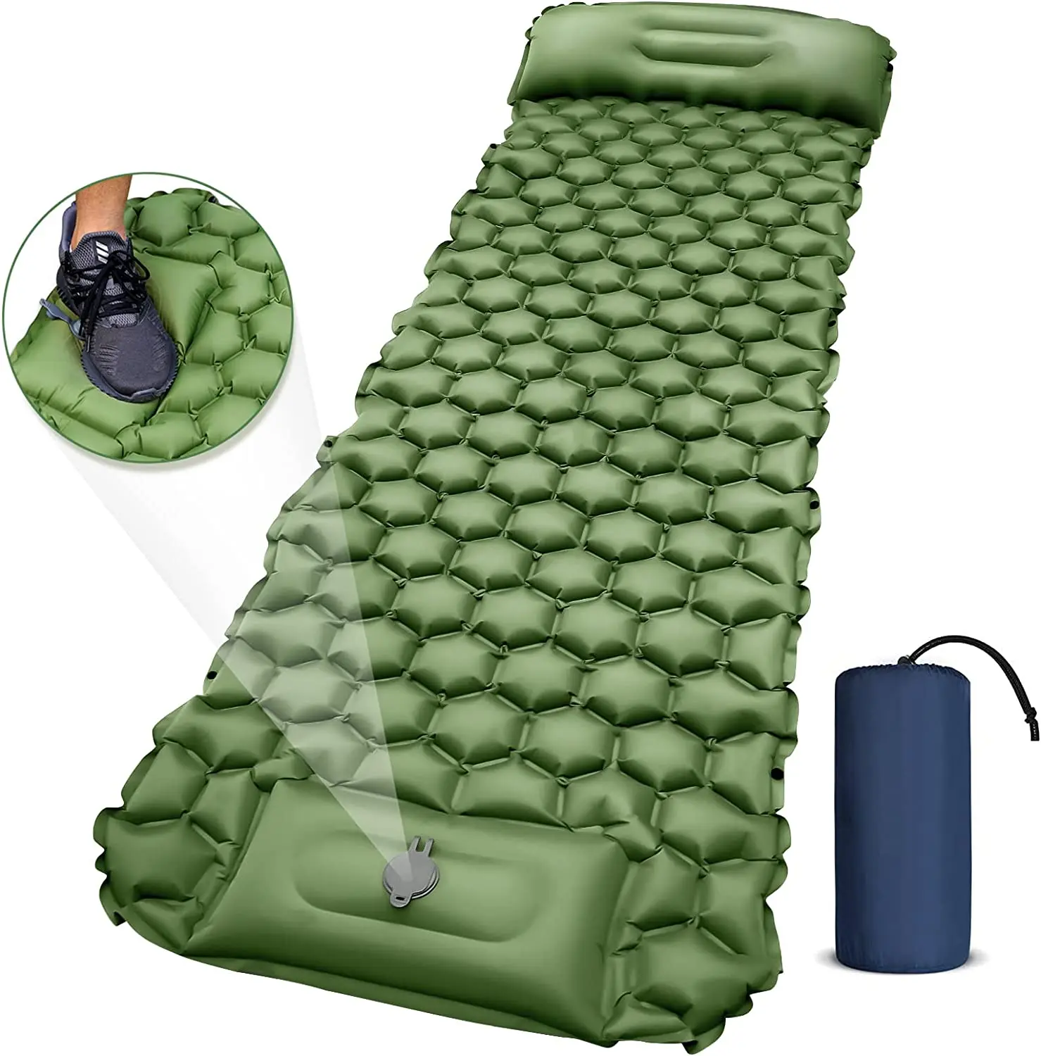 Matelas gonflable de camping 2 places – Image 8