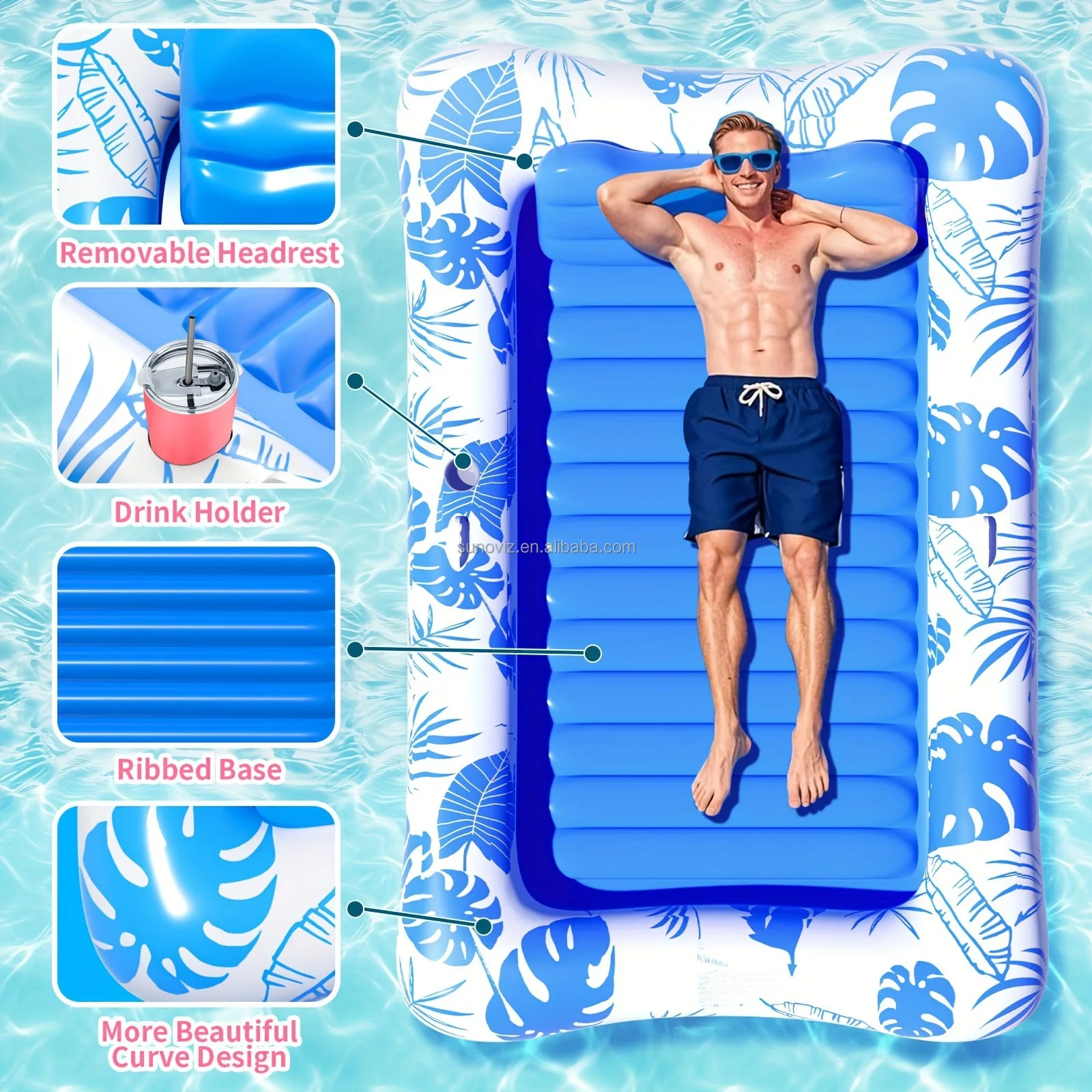 Matelas gonflable piscine XXL – Image 3