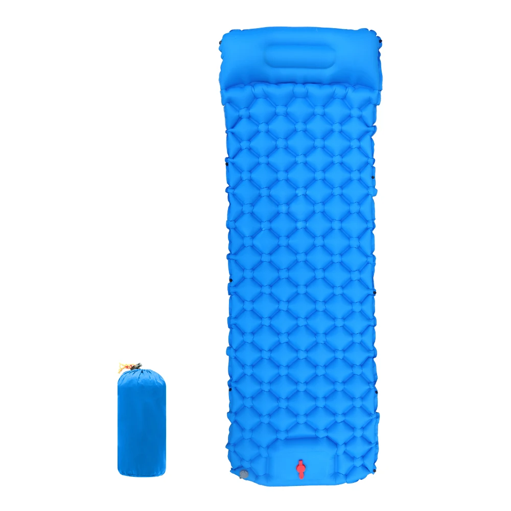 Matelas gonflable de camping avec oreiller intégré – Image 7
