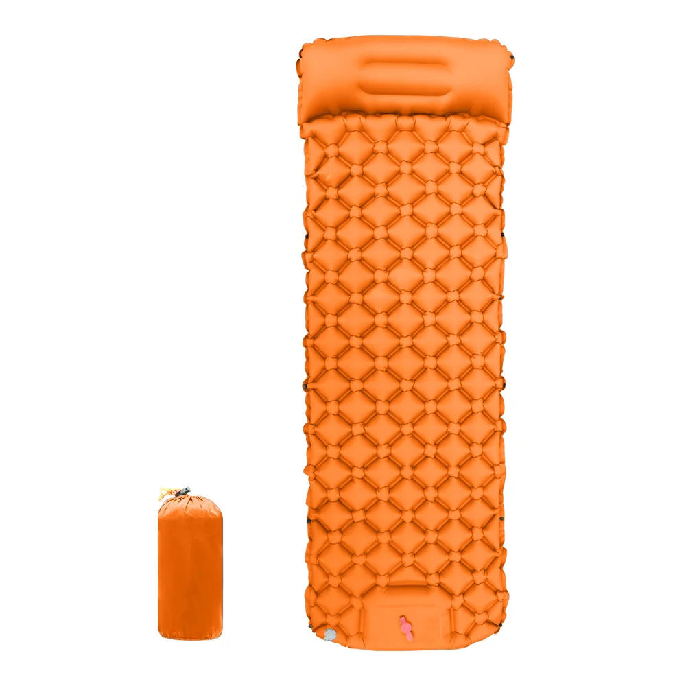 Matelas gonflable de camping avec oreiller intégré – Image 9