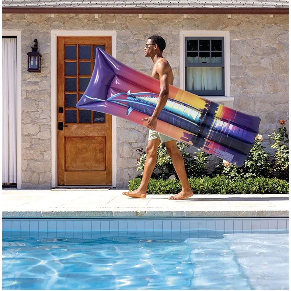 Planche gonflable flottante pour piscine et plage – Image 2