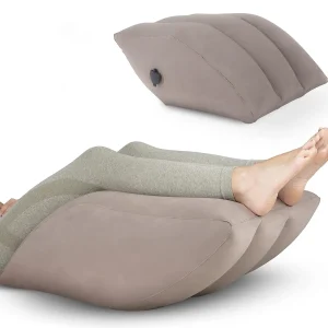 Coussin gonflable repose-jambes portable