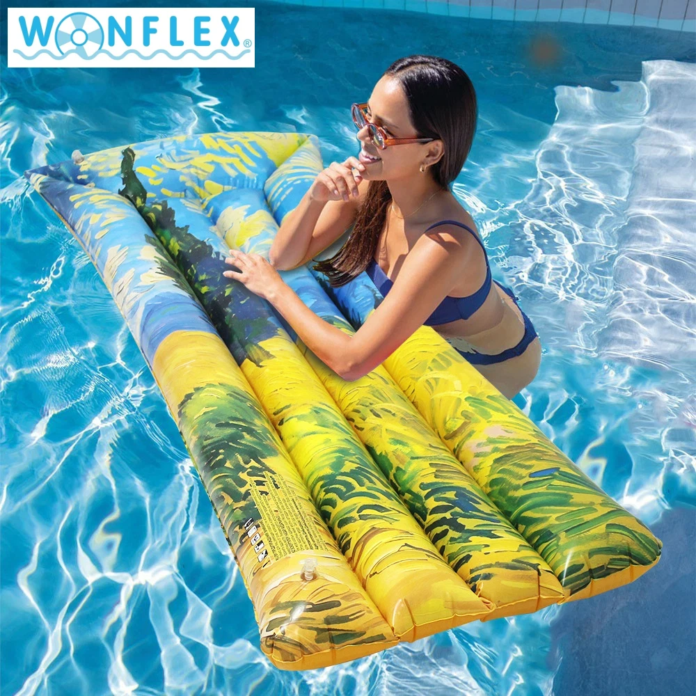 Planche gonflable flottante pour piscine et plage
