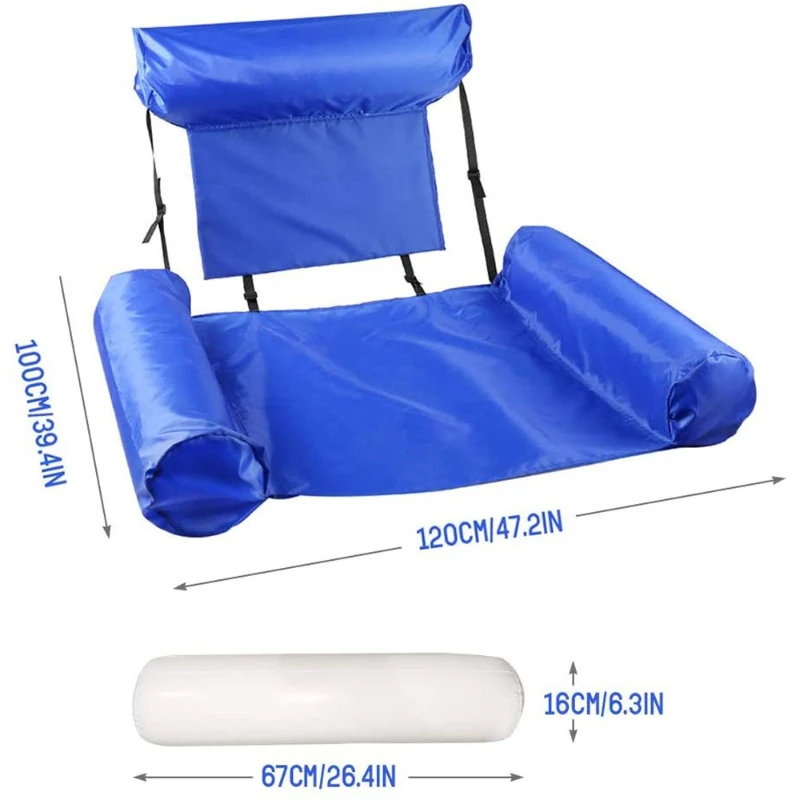Hamac gonflable piscine flottant – Image 2