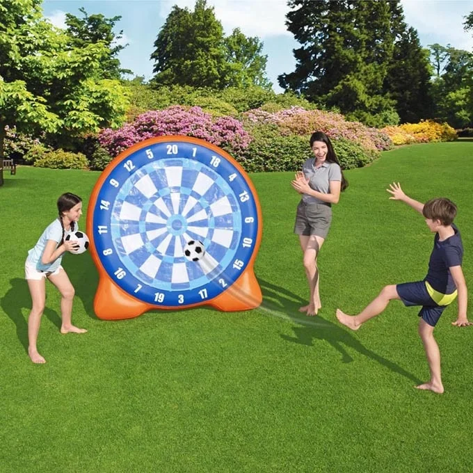 Cible gonflable de football avec ballons – Image 5