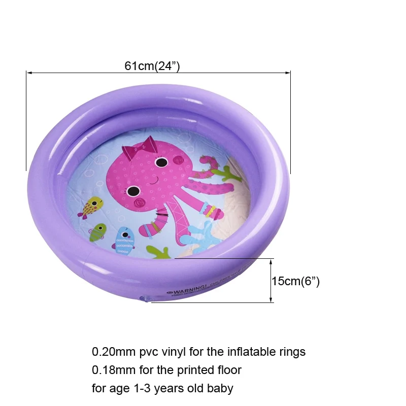 Piscine gonflable enfant Intex 61 x 15 cm – Image 2