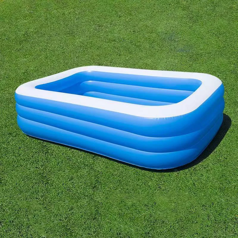Piscine gonflable rectangulaire Blue – Image 4