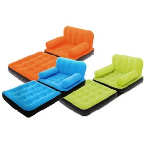 Canapé gonflable convertible 2 en 1