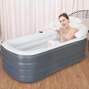 Baignoire gonflable pliable grand format