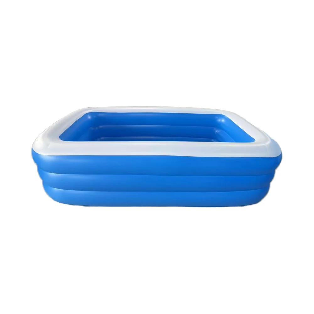 Piscine gonflable rectangulaire Blue – Image 2