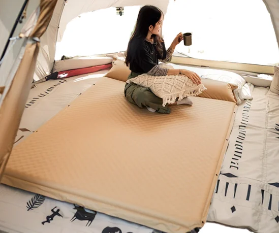 Matelas gonflable avec oreiller intégré – Image 6