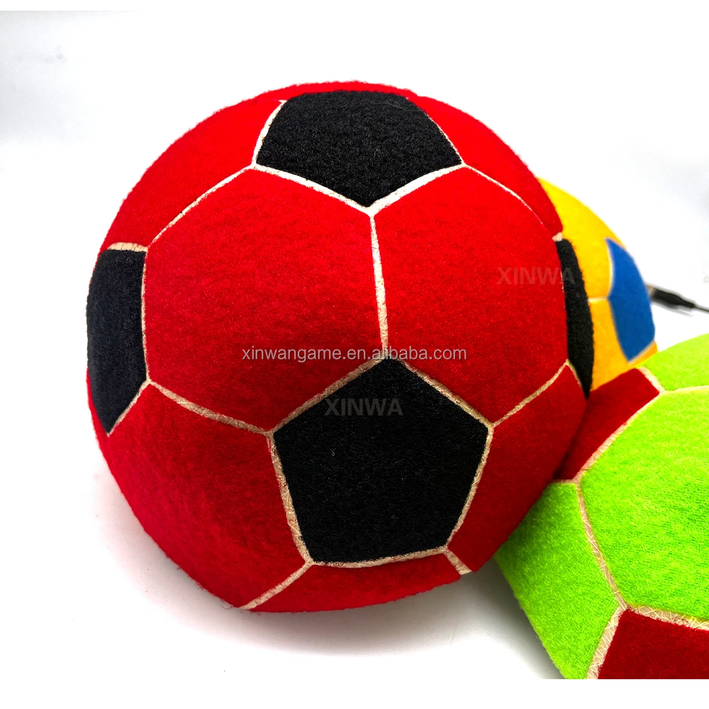 Balle gonflable 21cm avec scratch pour jeu de cible – Image 3