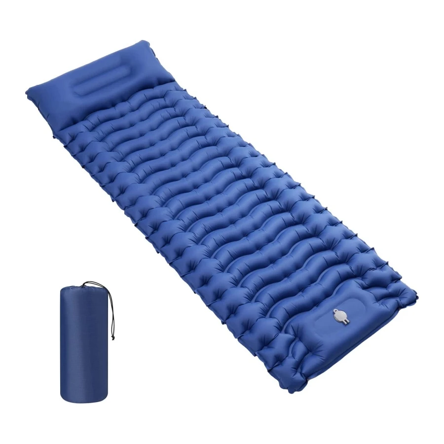 Matelas gonflable mono avec oreiller intégré – Image 3