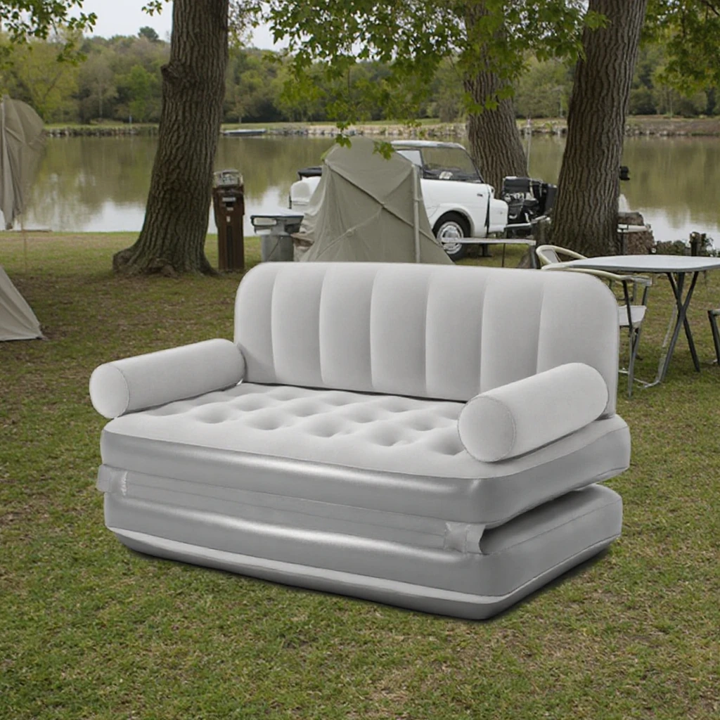 Canapé gonflable portable automatique pour camping et détente en extérieur – Image 2