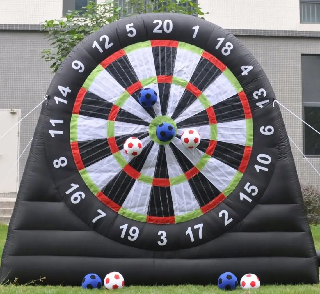 Ballon de foot adhésif pour cible gonflable – Image 4
