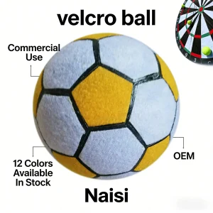 Ballon de foot adhésif pour cible gonflable