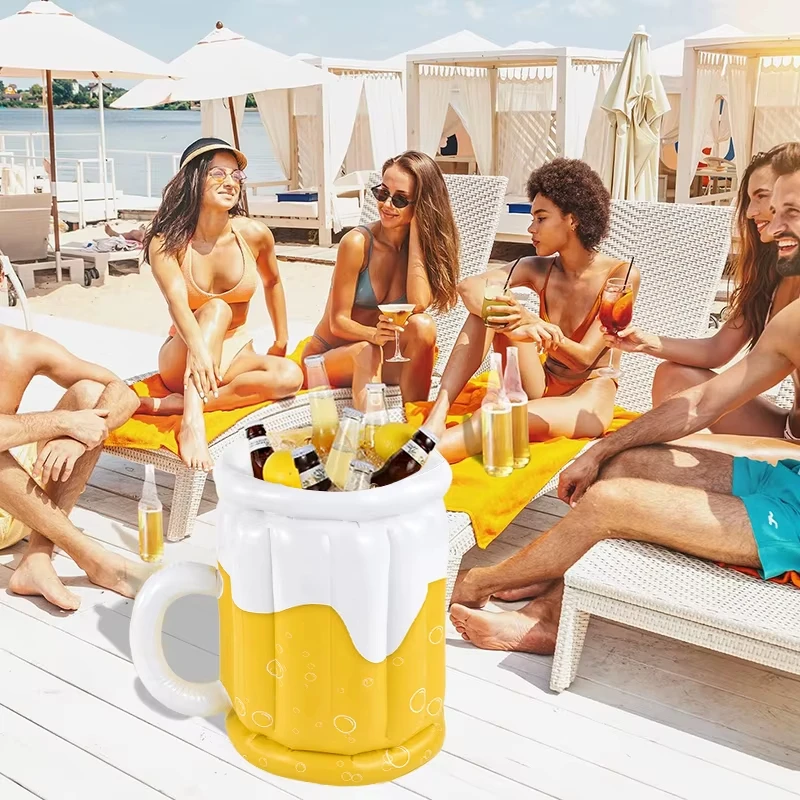 Glacière gonflable flottante pour piscine et fêtes d’été – Image 6