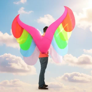 Costume gonflable ailes d’ange | Gonflissimo