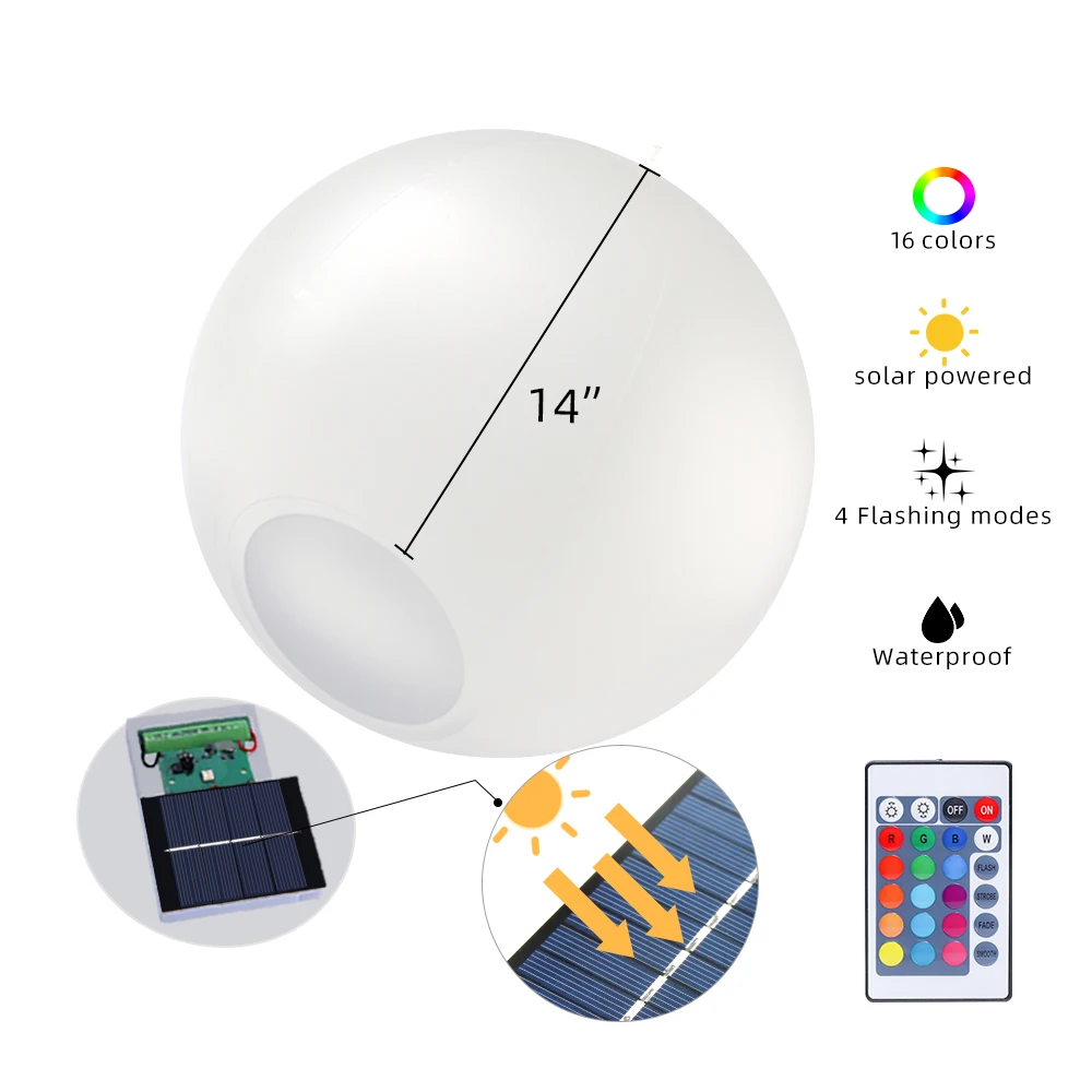 Boule LED gonflable piscine | Gonflissimo – Image 5