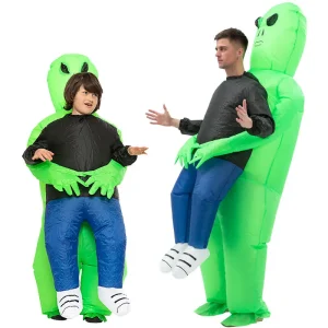 Costume gonflable alien drôle adulte et enfant