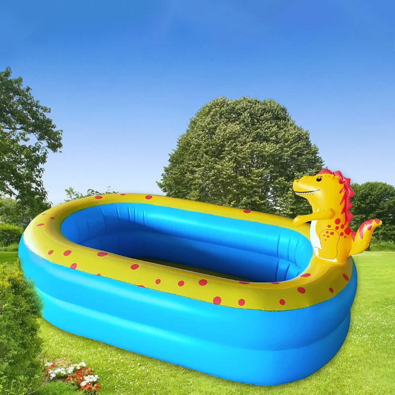 Piscine gonflable dinosaure pour enfant