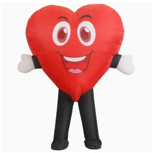 Costume gonflable cœur mascotte | Gonflissimo