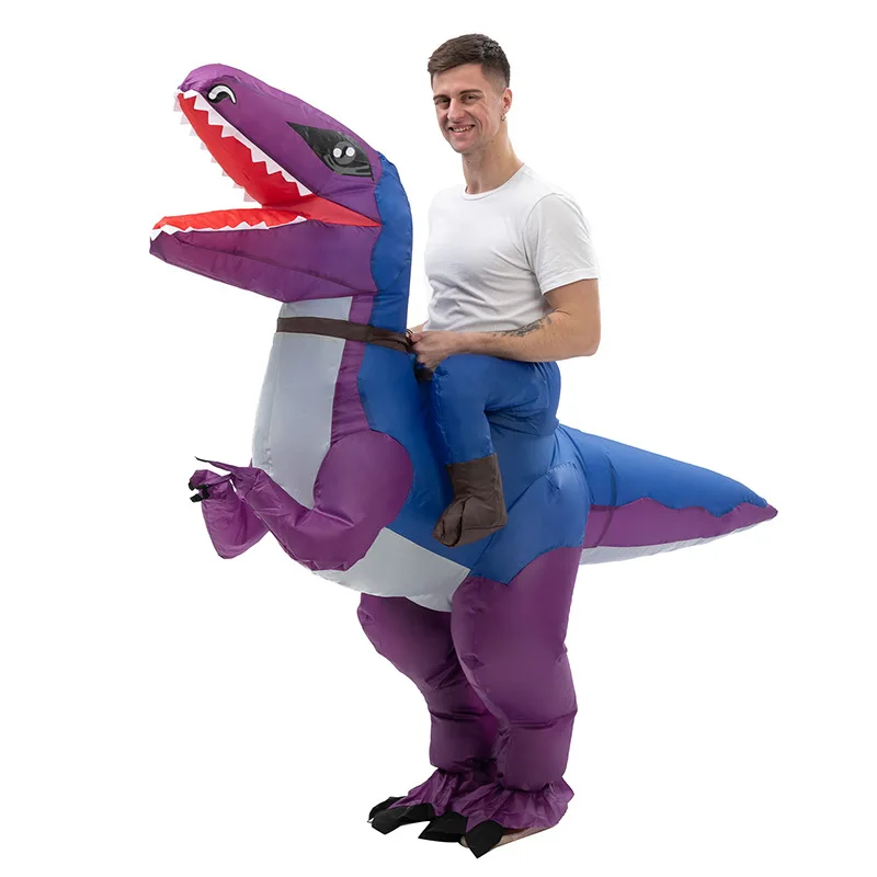 Costume gonflable dinosaure adulte Halloween – Image 6