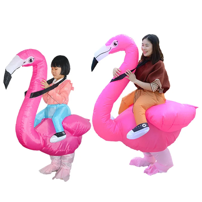 Déguisement gonflable flamant rose adulte | Gonflissimo – Image 2