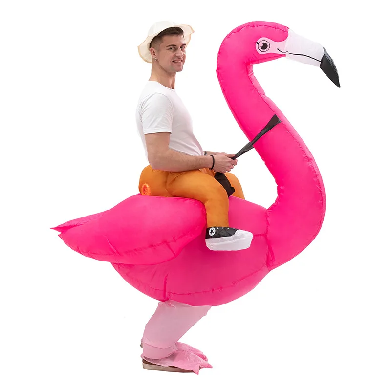 Déguisement gonflable flamant rose adulte | Gonflissimo – Image 4