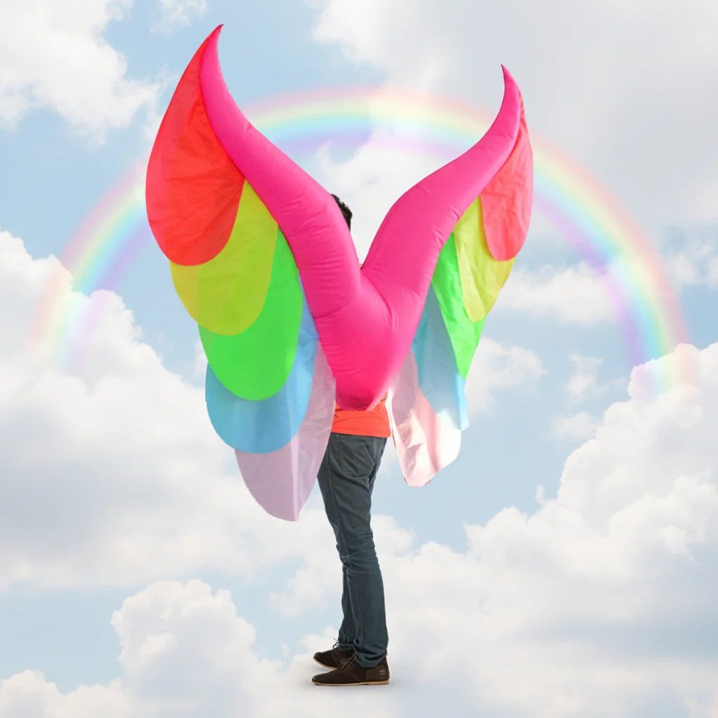 Costume gonflable ailes d’ange | Gonflissimo – Image 2