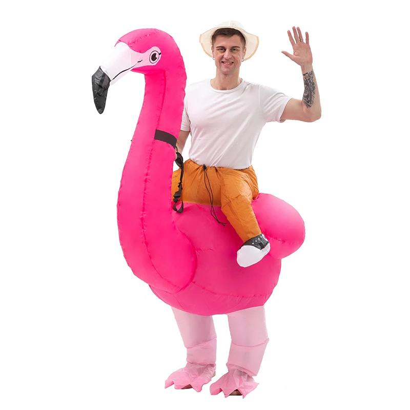 Déguisement gonflable flamant rose adulte | Gonflissimo – Image 6