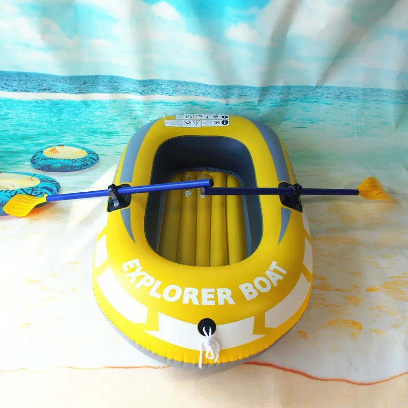 Bateau gonflable 2 places pour loisirs et détente sur l’eau – Image 2