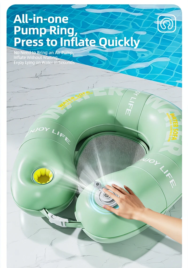 Hamac flottant gonflable piscine – Image 13