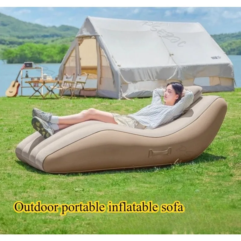 Canapé gonflable automatique pour jardin et camping – Image 10