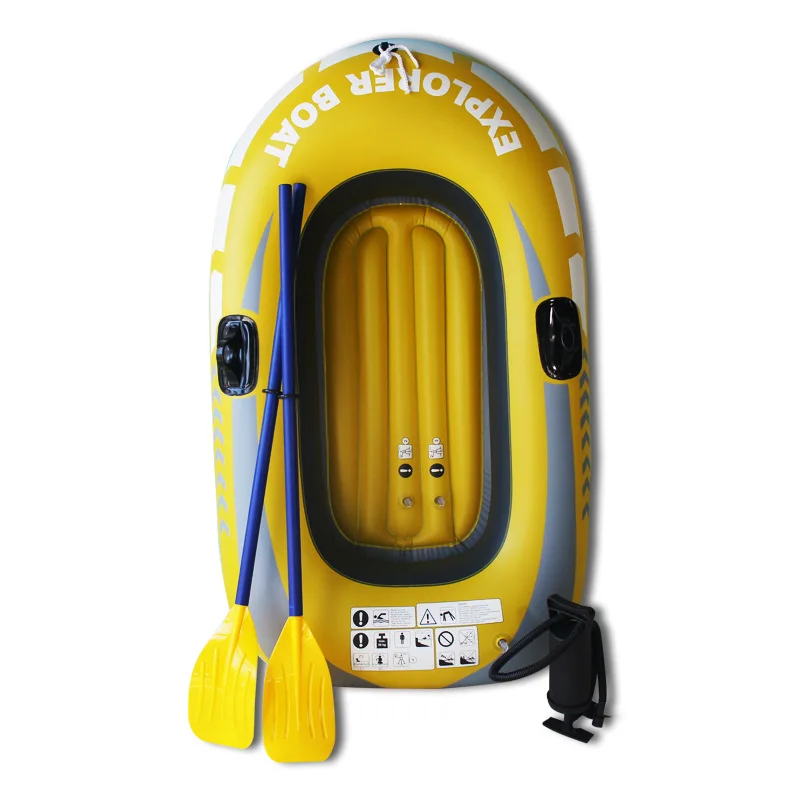 Bateau gonflable 2 places pour loisirs et détente sur l’eau – Image 6