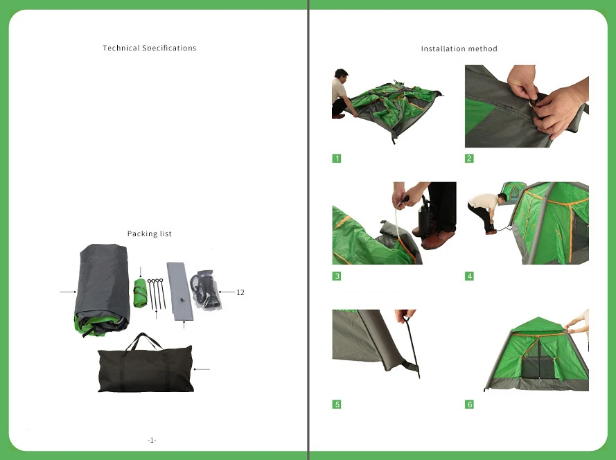 Tente gonflable de camping – Image 23