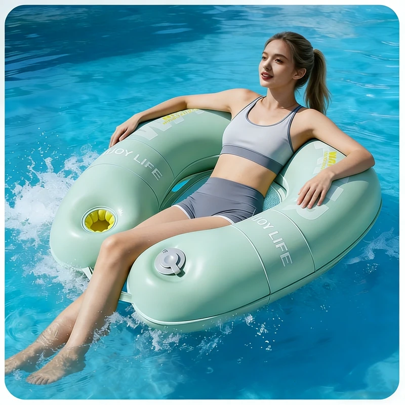 Hamac flottant gonflable piscine – Image 2