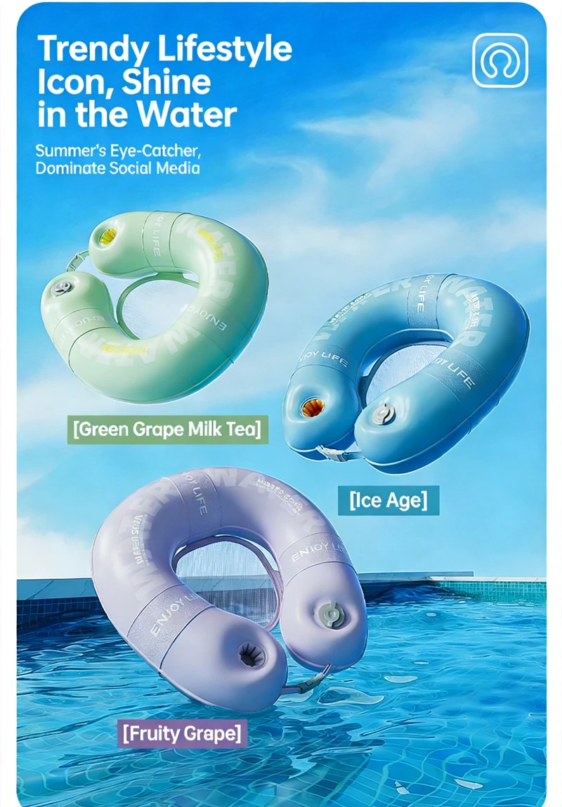 Hamac flottant gonflable piscine – Image 12