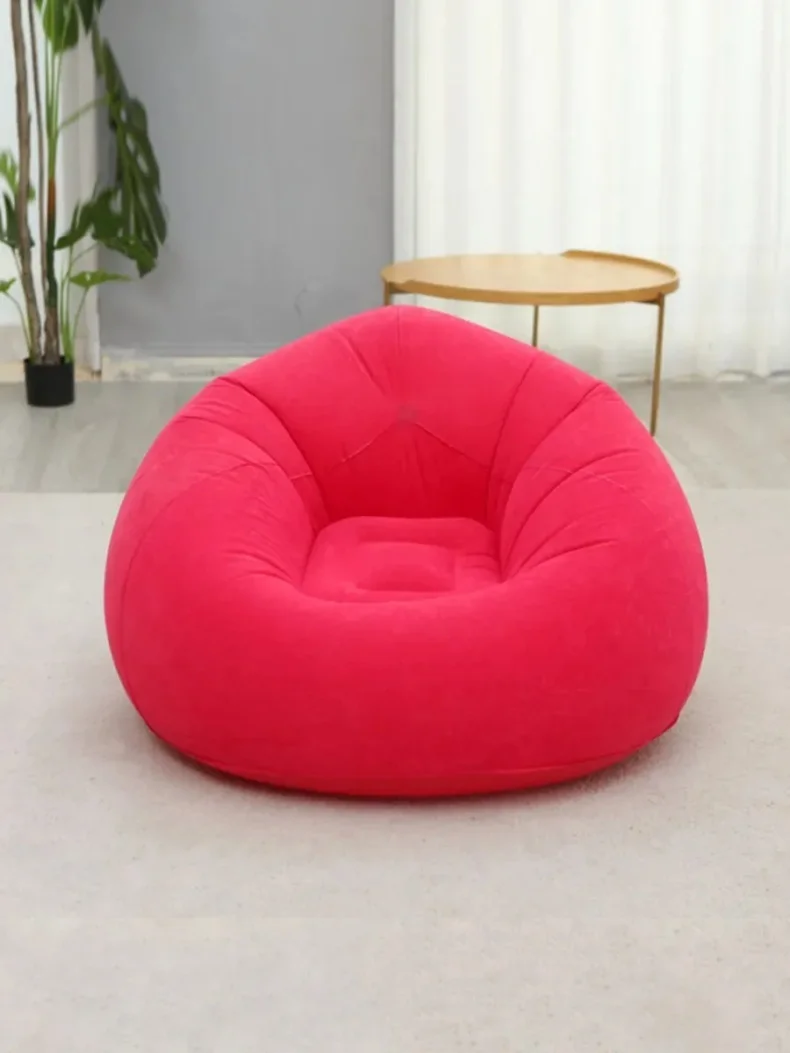 Fauteuil gonflable sphérique pour intérieur et extérieur Bleu – Image 19