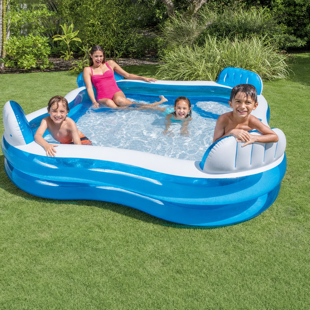 Piscine gonflable familiale ovale | Gonflissimo