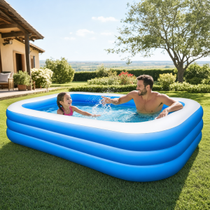 Piscine gonflable familiale rectangulaire | Gonflissimo