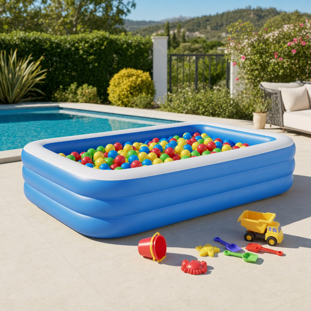 Piscine gonflable familiale rectangulaire | Gonflissimo
