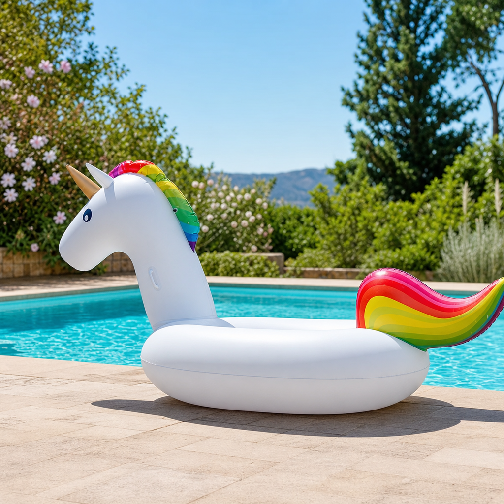 Bouée Licorne Gonflable