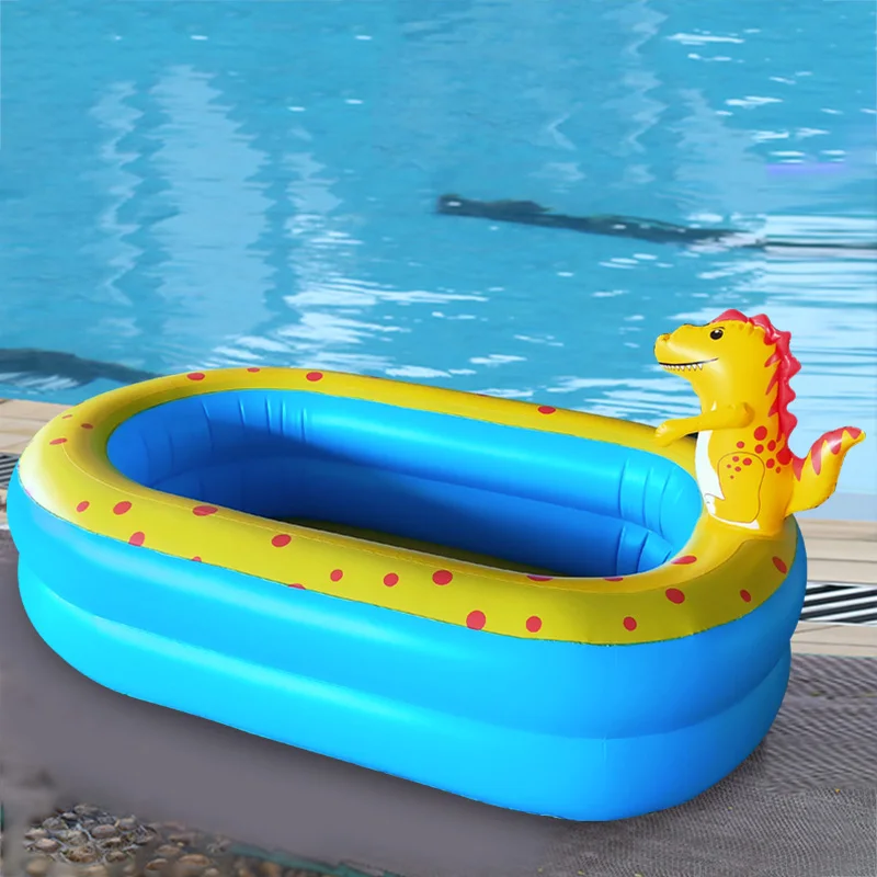 Piscine gonflable dinosaure pour enfant
