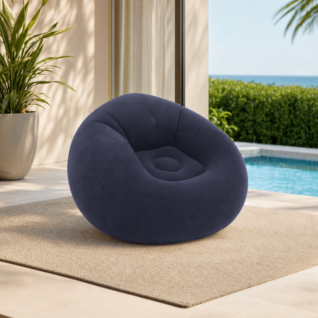 Canapé de jardin en coton personnalisable pour mobilier extérieur