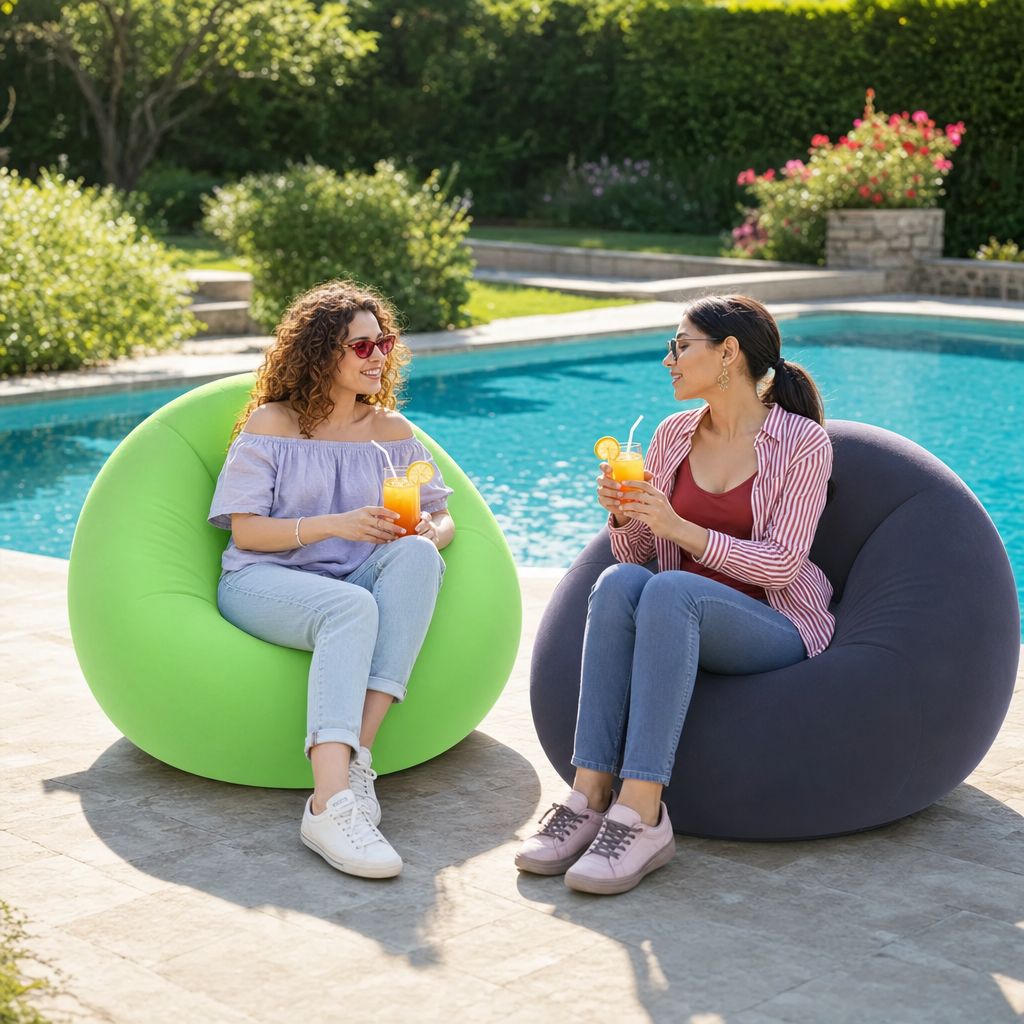 Sofa Gonflable de Détente pour Maison et Jardin