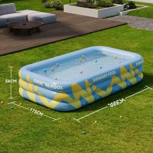 Piscine gonflable pliable en PVC épais